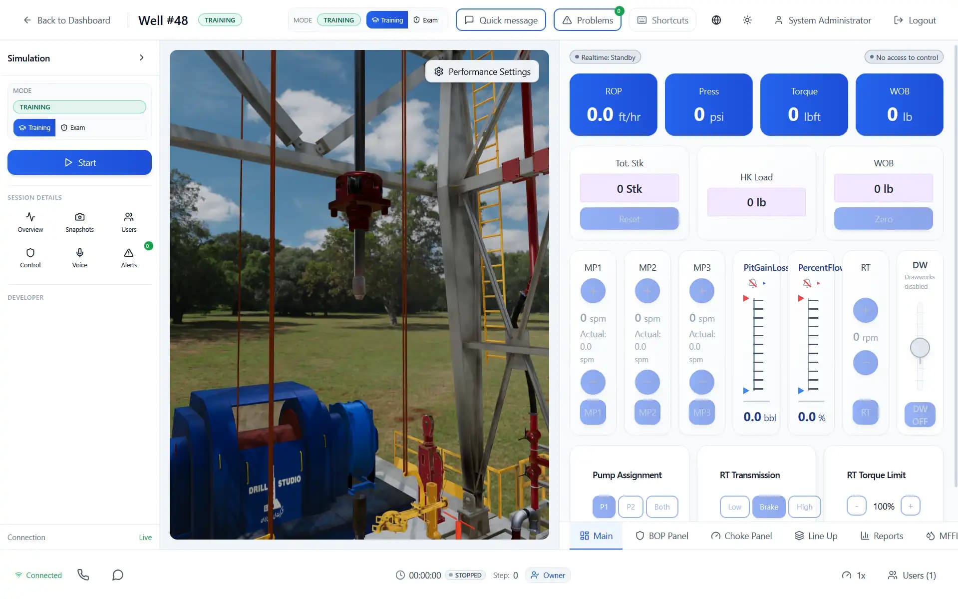Simulation workspace image